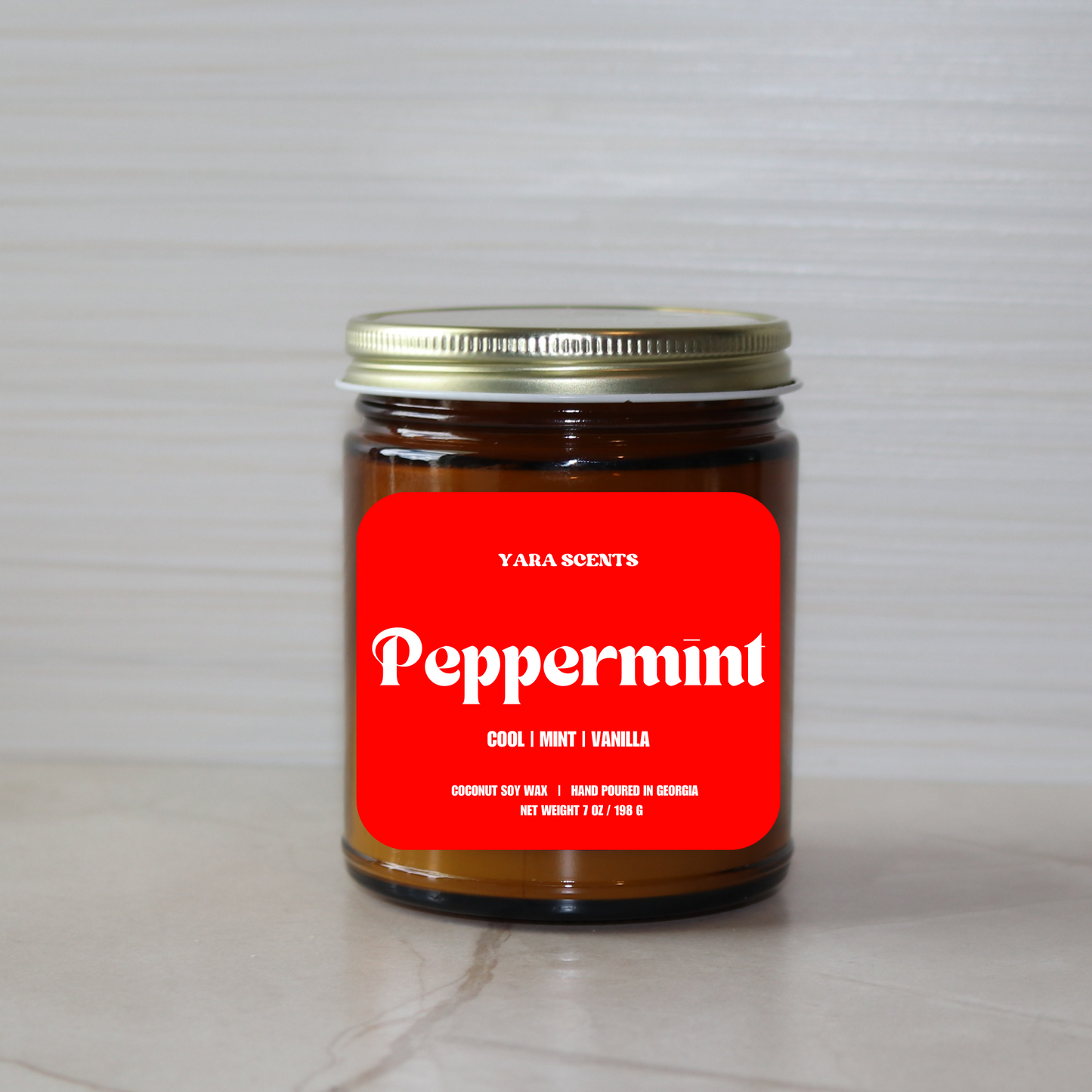 PEPPERMINT Candle | WINTER COLLECTION