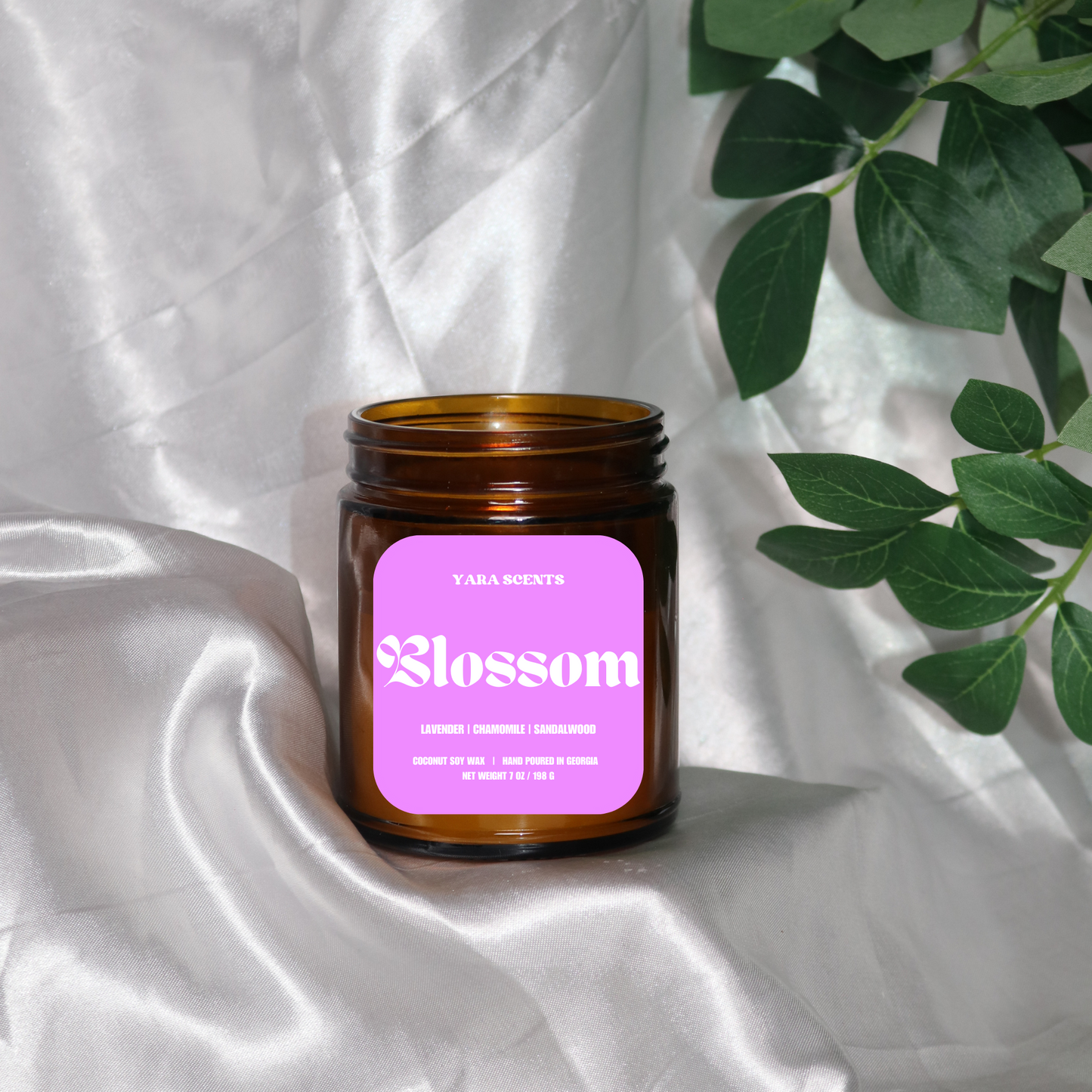 BLOSSOM |  7 oz. Wood Wick Coconut Soy Candle