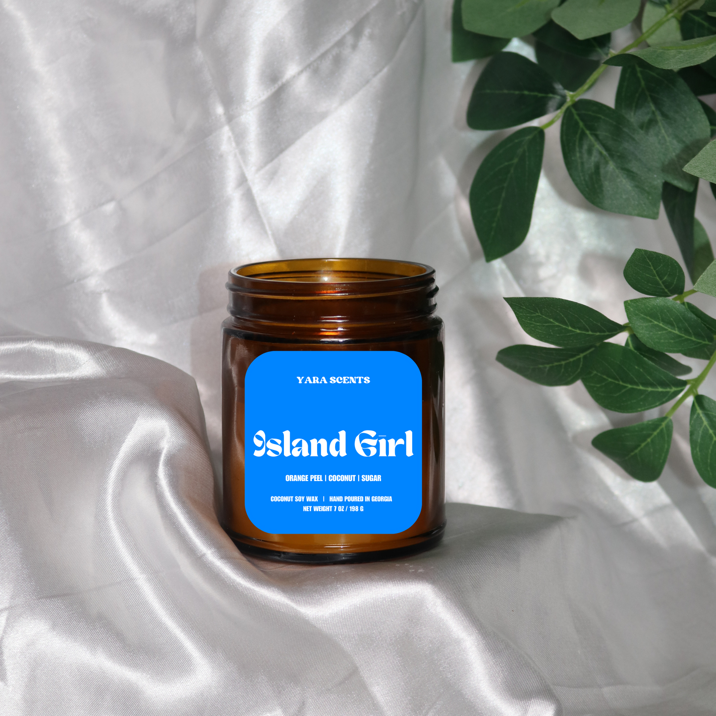 ISLAND GIRL | 7 oz. Wood Wick Coconut Soy Candle